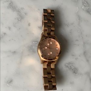 Marc Jacobs rose gold watch